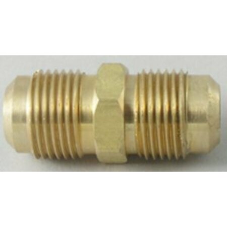 LDR INDUSTRIES LDR 508-42-6-4 Pipe Union, 3/8 x 1/4 in, Flare, Brass 180465494